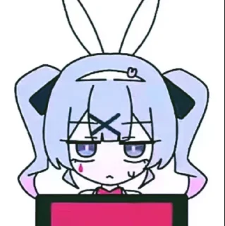 🌟 emoji 🍒 ❗Pury pury Miku-chan❗🍒 by ⒺⓃ Telegram sticker 21 of 59