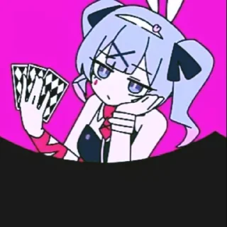 🌟 emoji 🍒 ❗Pury pury Miku-chan❗🍒 by ⒺⓃ Telegram sticker 20 of 59