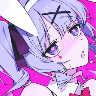 🌟 emoji 🍒 ❗Pury pury Miku-chan❗🍒 by ⒺⓃ Telegram sticker 6 of 59