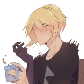 😂 emoji Dainsleif by @kiyunya Telegram sticker 13 of 59