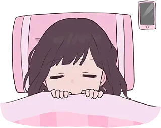 😴 emoji MenheraChan v.2 @duishenov_talgat Telegram sticker 23 of 77
