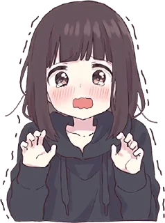 😳 emoji MenheraChan v.2 @duishenov_talgat Telegram sticker 17 of 77
