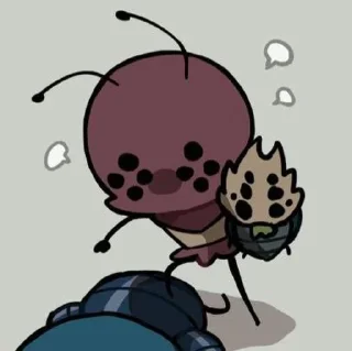 🌟 emoji Gᴏᴅ ᵗᵃᵐᵉʳ @Hornet_Silksong Telegram sticker 11 of 96