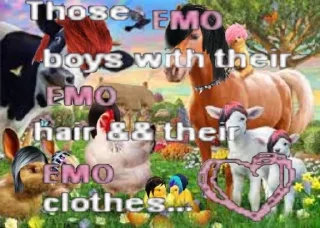 Sticker from 🖤🚜🩷емо ферма🩷🚜🖤