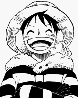 Sticker from Monkey D. Luffy