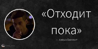 Sticker from Цитаты нашего чатика