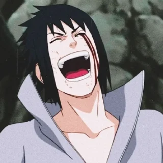 😂 emoji Наруто и Саске by @stikeru7777 Telegram sticker 14 of 22