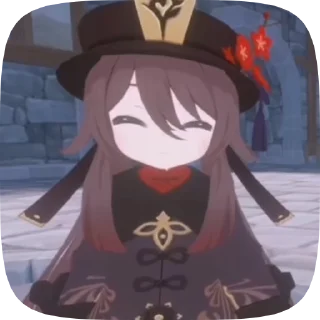 ☺️ emoji smol Genshin impact by @Keweyy Telegram sticker 13 of 50