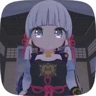 ❓ emoji smol Genshin impact by @Keweyy Telegram sticker 3 of 50