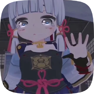 🥺 emoji smol Genshin impact by @Keweyy Telegram sticker 6 of 50