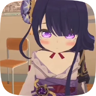 😰 emoji smol Genshin impact by @Keweyy Telegram sticker 19 of 50
