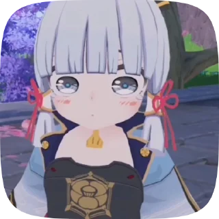 😰 emoji smol Genshin impact by @Keweyy Telegram sticker 15 of 50