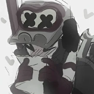🐊 emoji *.🐊.*— 𝗔𝗹𝗹𝗶𝗲. Telegram sticker 7 of 49