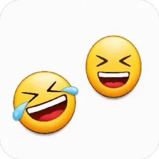 😂 emoji @STICKRULE <- БОЛЬШЕ Telegram sticker 8 of 14