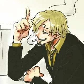 Sticker from 🚬Sanji by @Loveyouluffy 🚬