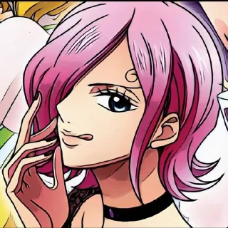 😏 emoji Reiju by @Loveyouluffy Telegram sticker 23 of 41