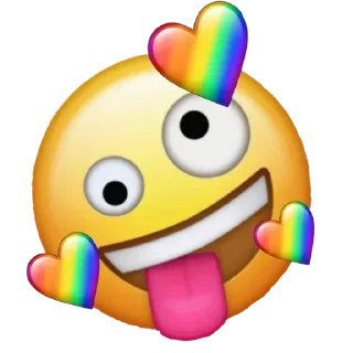 🤪 emoji @CLOOBHUB <- БОЛЬШЕ Telegram sticker 17 of 45