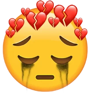 💔 emoji @CLOOBHUB <- БОЛЬШЕ Telegram sticker 13 of 45
