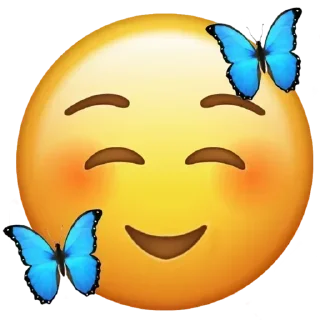 🦋 emoji @CLOOBHUB <- БОЛЬШЕ Telegram sticker 24 of 45