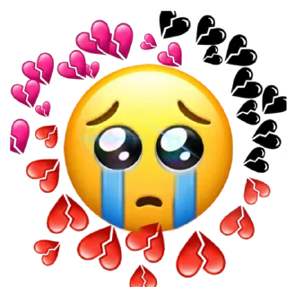 😭 emoji @CLOOBHUB <- БОЛЬШЕ Telegram sticker 20 of 45
