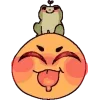 😝 emoji 🩸Ariana Gross🩸 @TgEmodziBot Telegram sticker 19 of 150