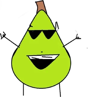 😎 emoji груша Telegram sticker 11 of 12