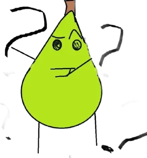 🤔 emoji груша Telegram sticker 6 of 12