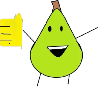 🍐 emoji груша Telegram sticker 3 of 12