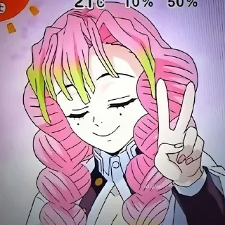 🍡 emoji Мицури Канроджи Telegram sticker 6 of 120