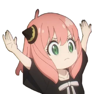 🙅‍♀️ emoji Anya_x_Family_by_Izzwerg Telegram sticker 13 of 65