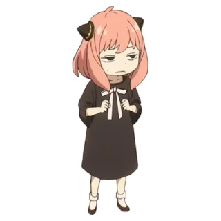 😒 emoji Anya_x_Family_by_Izzwerg Telegram sticker 8 of 65