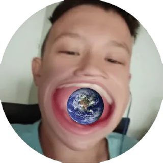 Sticker from этот глупый свин не понимает мечту Юлика-зайки