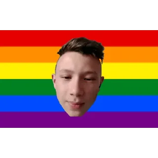 Sticker from этот глупый свин не понимает мечту Юлика-зайки