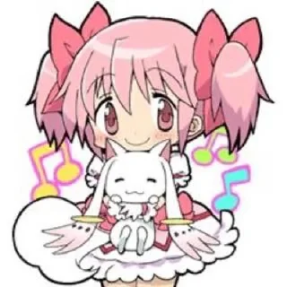 🌟 emoji Madoka chan @Cutie_Melomano4ka Telegram sticker 9 of 21