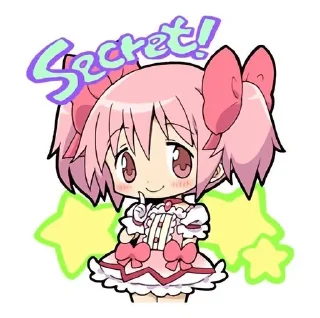 🌟 emoji Madoka chan @Cutie_Melomano4ka Telegram sticker 5 of 21