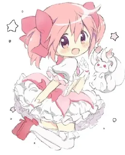 🌟 emoji Madoka chan @Cutie_Melomano4ka Telegram sticker 17 of 21