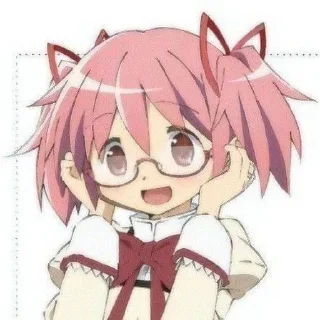 🌟 emoji Madoka chan @Cutie_Melomano4ka Telegram sticker 19 of 21