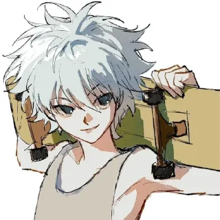 🔥 emoji Стикеры от киллуа ➡️ @Ctikerubot Telegram sticker 7 of 88