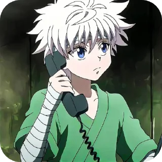 🔥 emoji Стикеры от киллуа ➡️ @Ctikerubot Telegram sticker 8 of 88