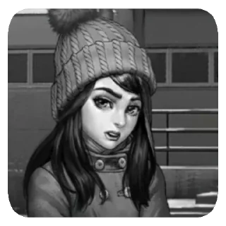 😶 emoji Полина «Зайчик»(@MediaStickers) Telegram sticker 5 of 11