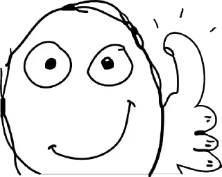 👍 emoji приколы Telegram sticker 2 of 57