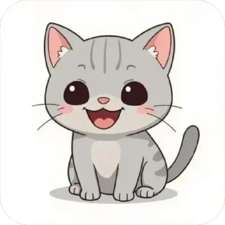 Siva cat by @AIStixBot sticker 3