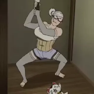 Turbo granny sticker 4