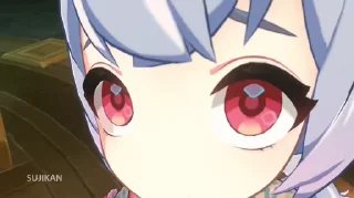 😚 emoji Chipi chipi chapa chapa loli genshin Telegram sticker 9 of 10
