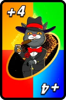 Sticker from UNO WAR STICKERS