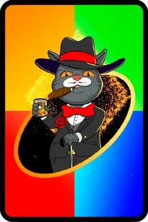 Sticker from UNO WAR STICKERS