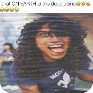 ❤ emoji Деда Том Орущий Telegram sticker 19 of 53