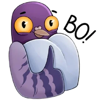 👍 emoji Голубь Telegram sticker 17 of 26