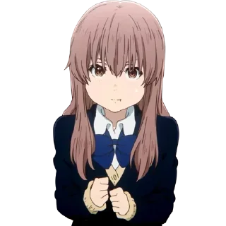 🥰 emoji @anime_stickerr Форма Голоса Telegram sticker 11 of 30