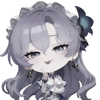 🌟 emoji ׄ  ⏖ @FurinaStickers  ݂  ۶ৎ Telegram sticker 18 of 65